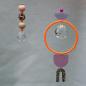Preview: Mix it - Sonnenfänger | Suncatcher | Prisma | Fensterdeko | Lichtfänger | Regenbogenkristall | Kristall Lichtschmuck | gold | neon